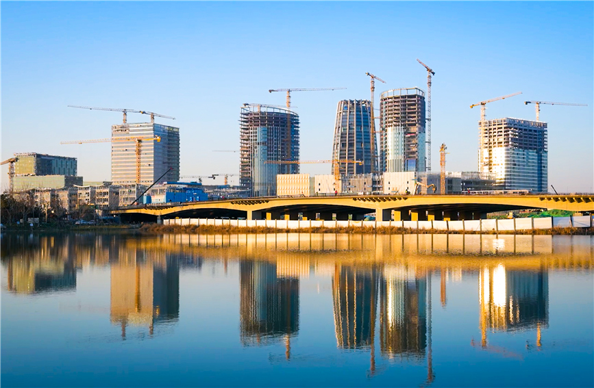 雄安國(guó)貿(mào)中心拔地而起 